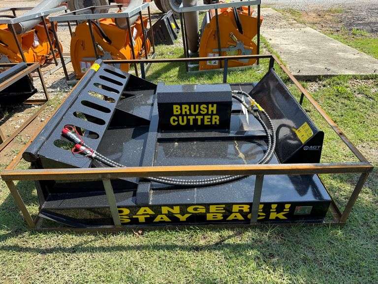 2025 AGT Industrial Mower King Unused SSRC72 Skidsteer 72in Brush Cutter image