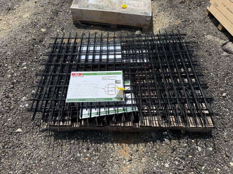 (5) Stacks - 2025 KJ Unused K5436 Wire Mesh Panels - (25) Total image