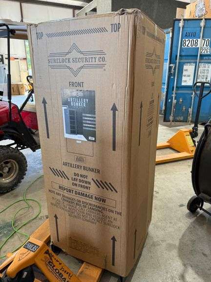 New Surelock Security Co Artillery Bunker 14-Ga Steel Ammo Safe image