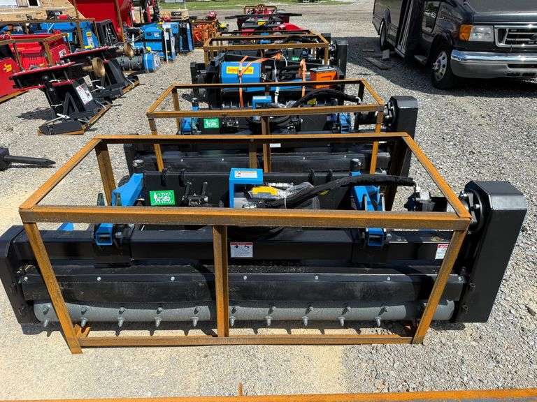2025 Raytree Unused RMSC78 78in Skidsteer Soil Conditioner image