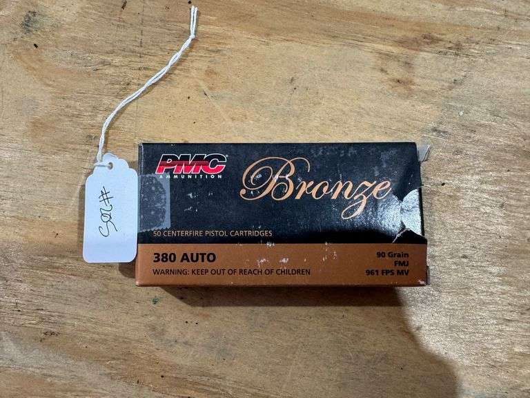 PMC Ammunition Bronze 380 Auto - Qty:43 image