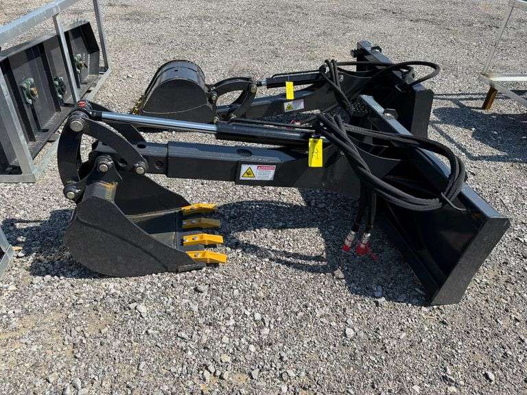 2025 Landhonor Unused BH-12-72D Skidsteer Big Arm Backhoe image