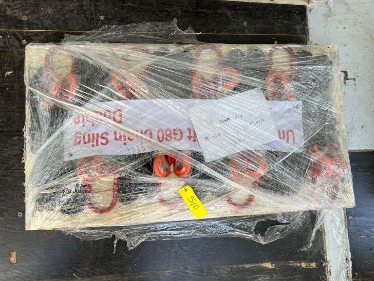 Pallet - 2025 Landhonor Unused LHR-G80 7ft Double Legs Lifting Chain Slings image