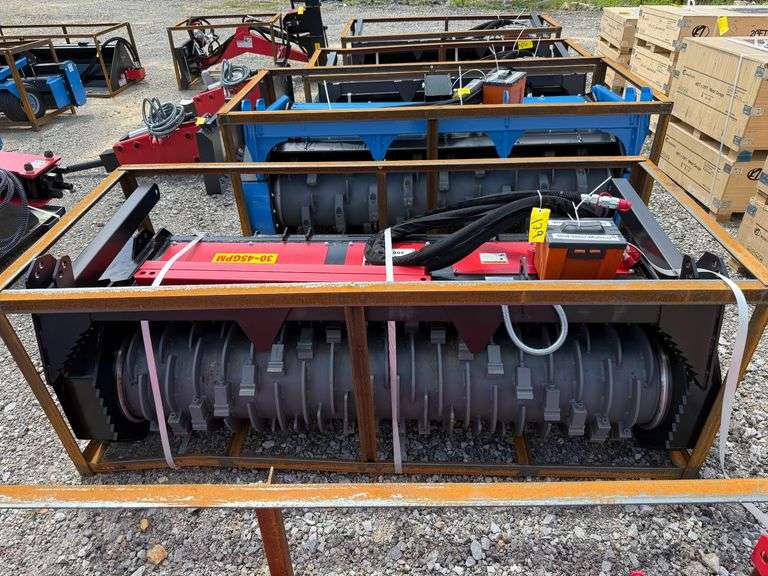2025 Raytree Unused RMBD72ST Skidsteer Drum Mulcher image