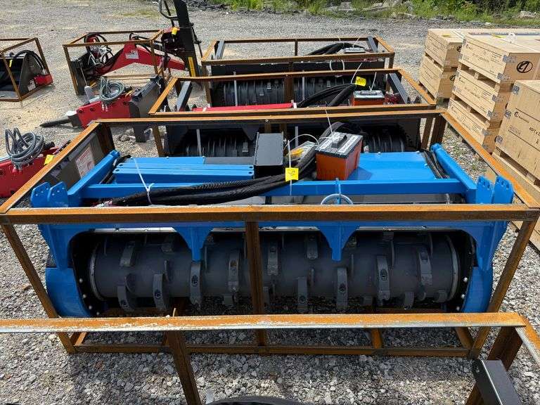 2025 Raytree Unused RMDM72A Skidsteer Drum Mulcher image