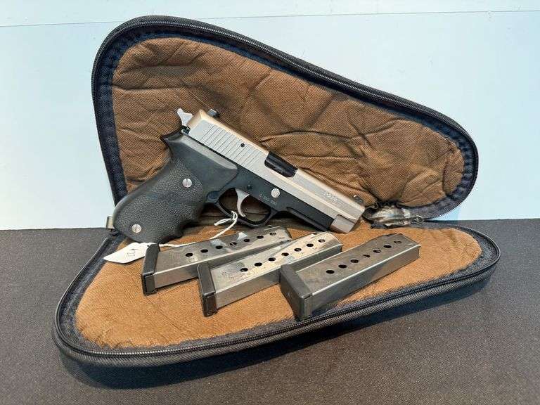 Sig Sauer P220 Pistol, 45 Cal with (3) Magazines image