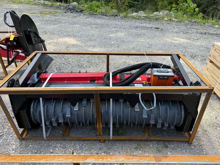 2025 Raytree Unused RMBD72ST Skidsteer Drum Mulcher image