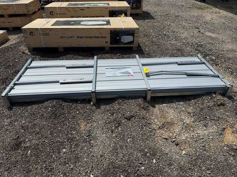 (100) 2025 KJ Unused K0311 10ft Long Corrugated Steel Panels image