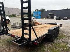2021 BWise Manufacturing EH18-10ELE Commander Tandem Axle Equipment Trailer