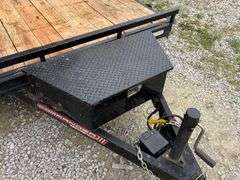 2021 BWise Manufacturing EH18-10ELE Commander Tandem Axle Equipment Trailer