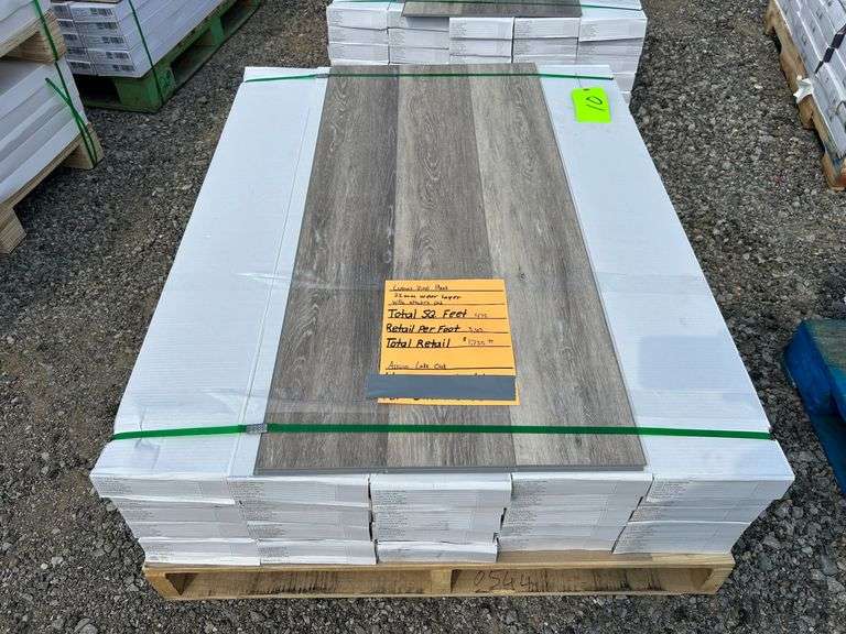 Pallet- Unilin Luxury Vinyl Plank Flooring, Arnica Lake Oak image