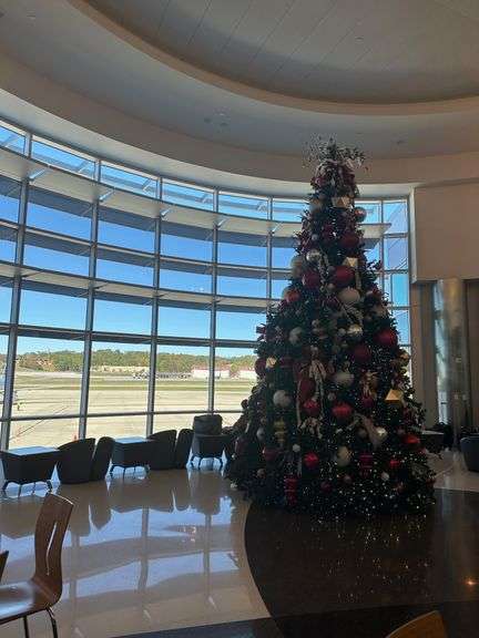 20ft Tall Decorative Christmas Tree image
