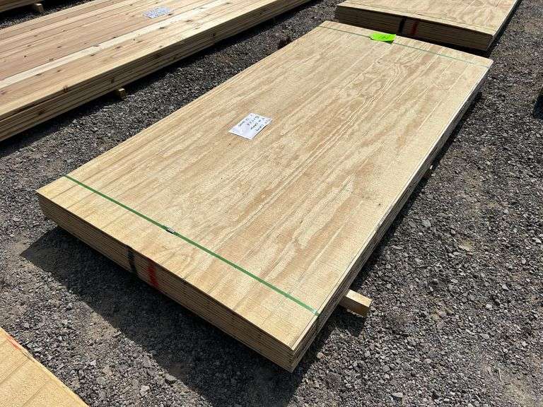 Stack- T1-11 Siding 4" on Center 11/32"x4'x8', 12 Sheets image