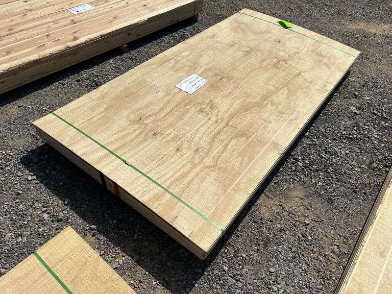 Stack- T1-11 Siding 4" on Center 11/32"x4'x8', 12 Sheets image
