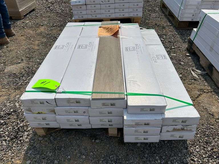 Pallet-TRUCOR Luxury Vinyl Plank Flooring, Sienna Oak Finish image