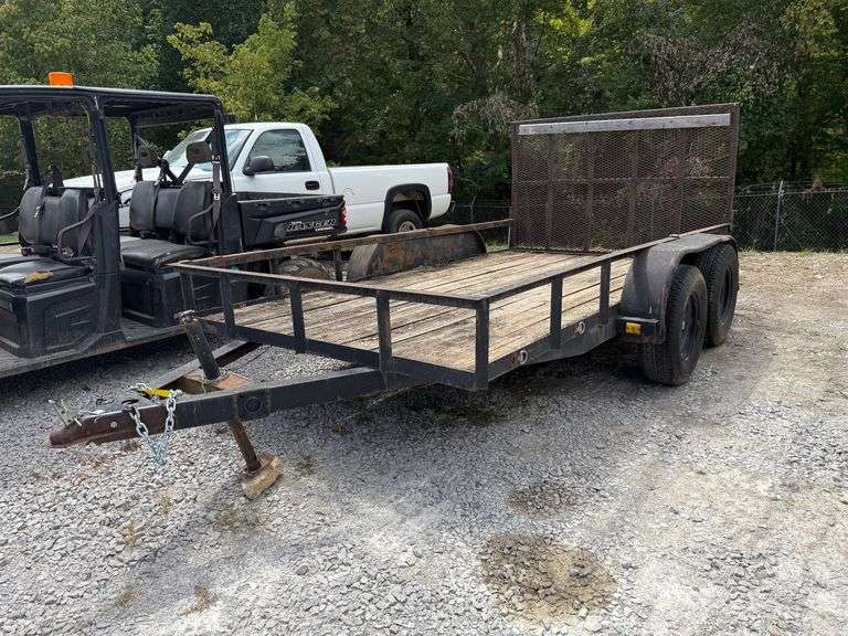 Tandem Axle Equipment Trailer image