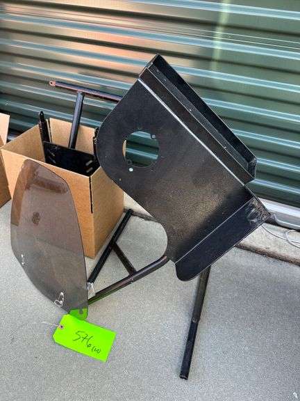 Inflatable Boat Steering Windshield Bench image