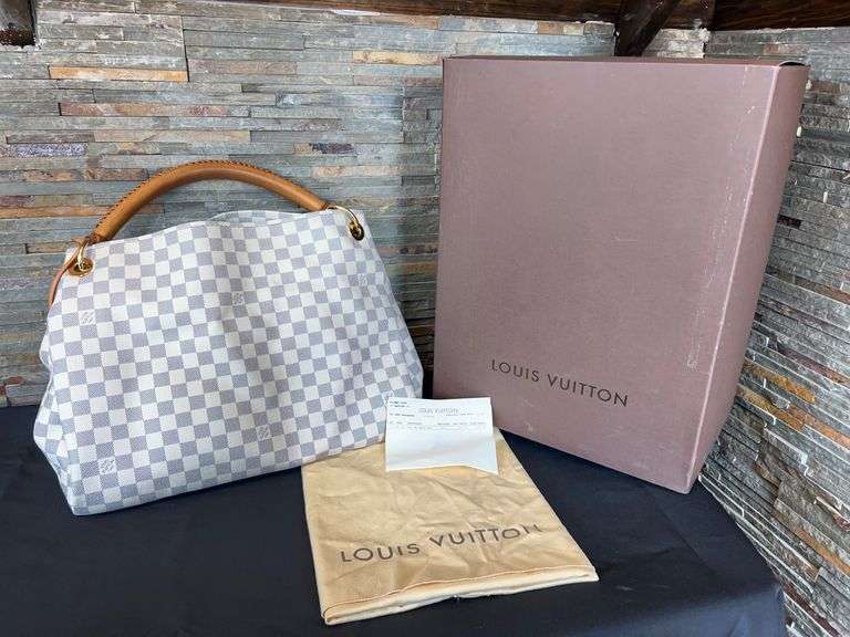 Louis Vuitton Damier Azur Artsy MM Handbag N41174 - with Dust Bag and Box image
