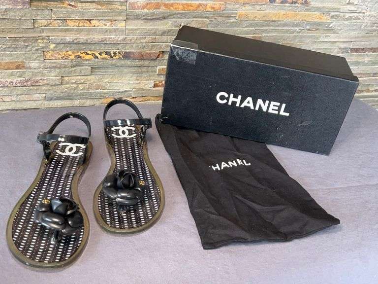 Chanel Sandals with Dust Bag and Box image
