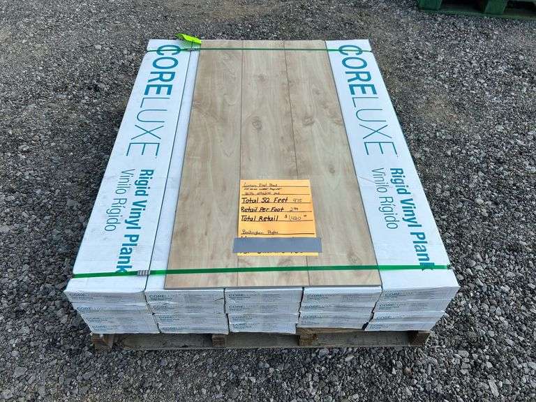 Pallet- CORELUXE Luxury Vinyl Plank Flooring, Buckingham Poplar image