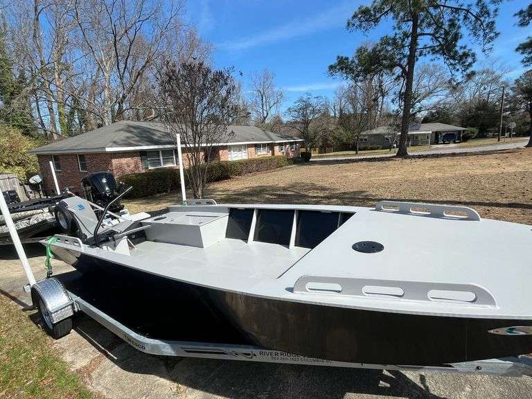 Black Ops Jet Tunnel Watercraft w/ Mercury 65 Jet Motor & Trailer image