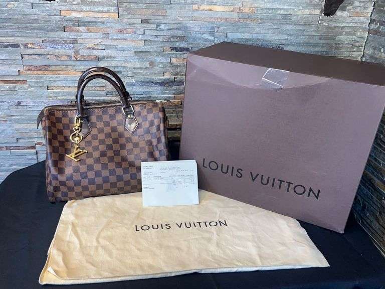 Louis Vuitton Speedy 35 Bag P00204 - with Dust Bag and Box image