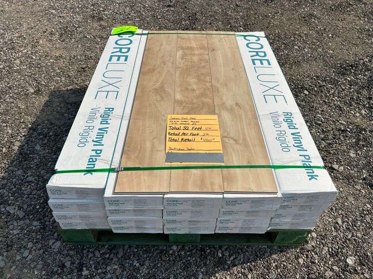 Pallet- CORELUXE Luxury Vinyl Plank Flooring, Buckingham Poplar image