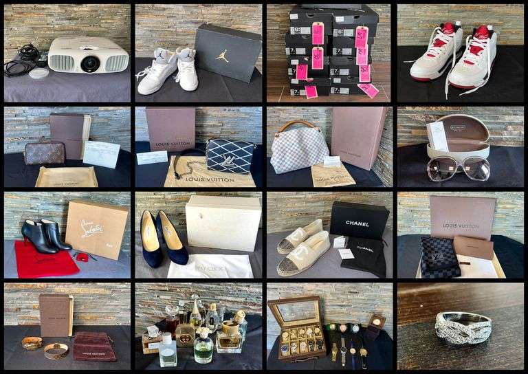 Drug Task Force Seized Assets - Purses, Shoes, Watches and Jewelry image