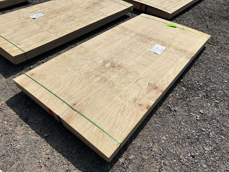 Stack- T1-11 Siding 4" on Center 11/32"x4'x8', 12 Sheets image