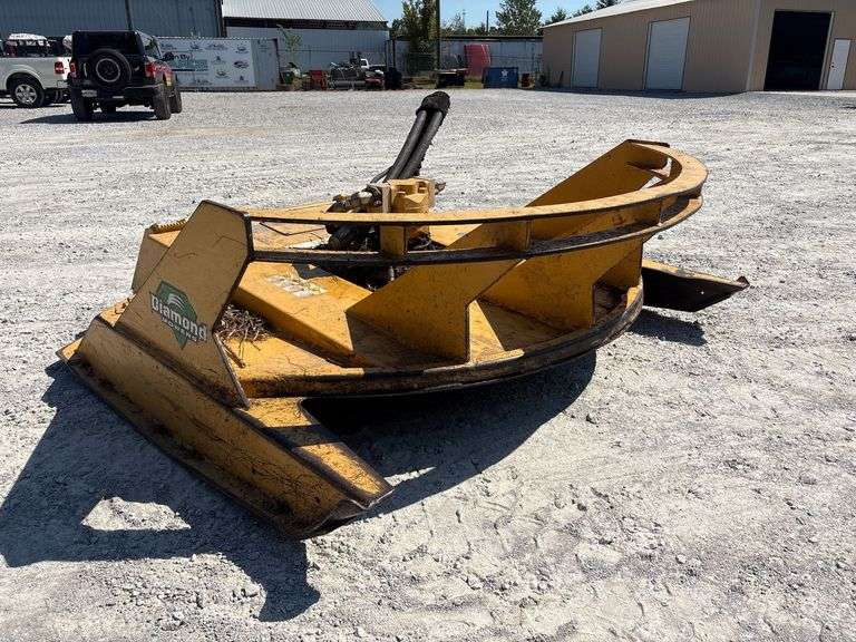 Diamond Mowers Hydraulic Brush Cutter Skidsteer Attachment image
