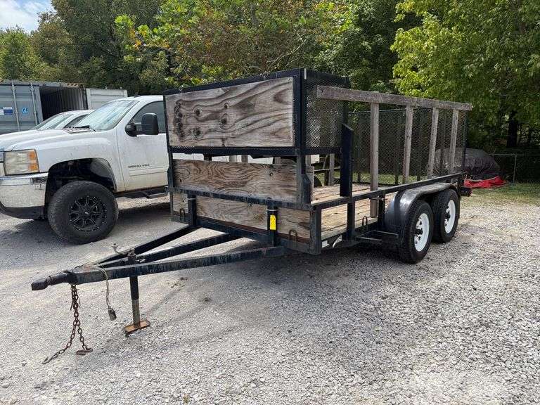 Outback Trailers Tandem Axle Equipment Trailer image
