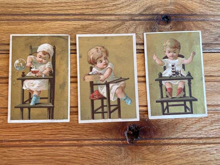 (3) Aultman, Miller & Co. Trade Cards
