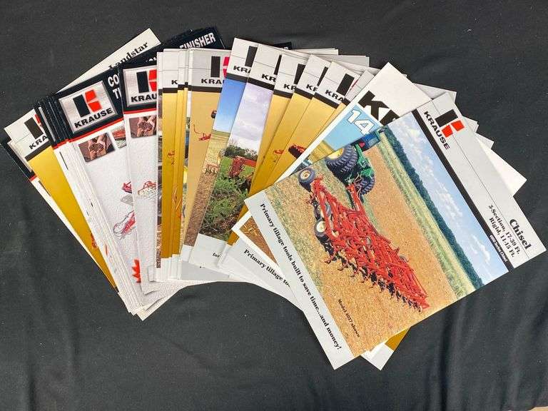 Large Lot of Landoll & Krause Sales Literature