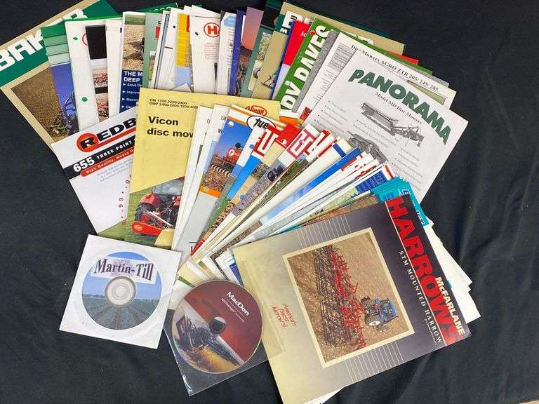 Large Lot of Miscellaneous Implement Sales Literature