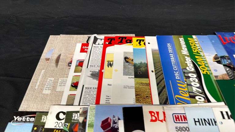 Miscellaneous Farm Sales Literature Lot
