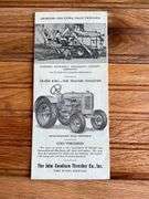 (2) Goodison Thresher Sales Literature