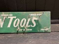 Diamond Edge Garden Tools Display Rack