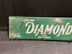 Diamond Edge Garden Tools Display Rack