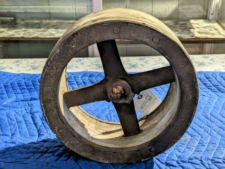 Gas Engine Flat Belt Pulley image