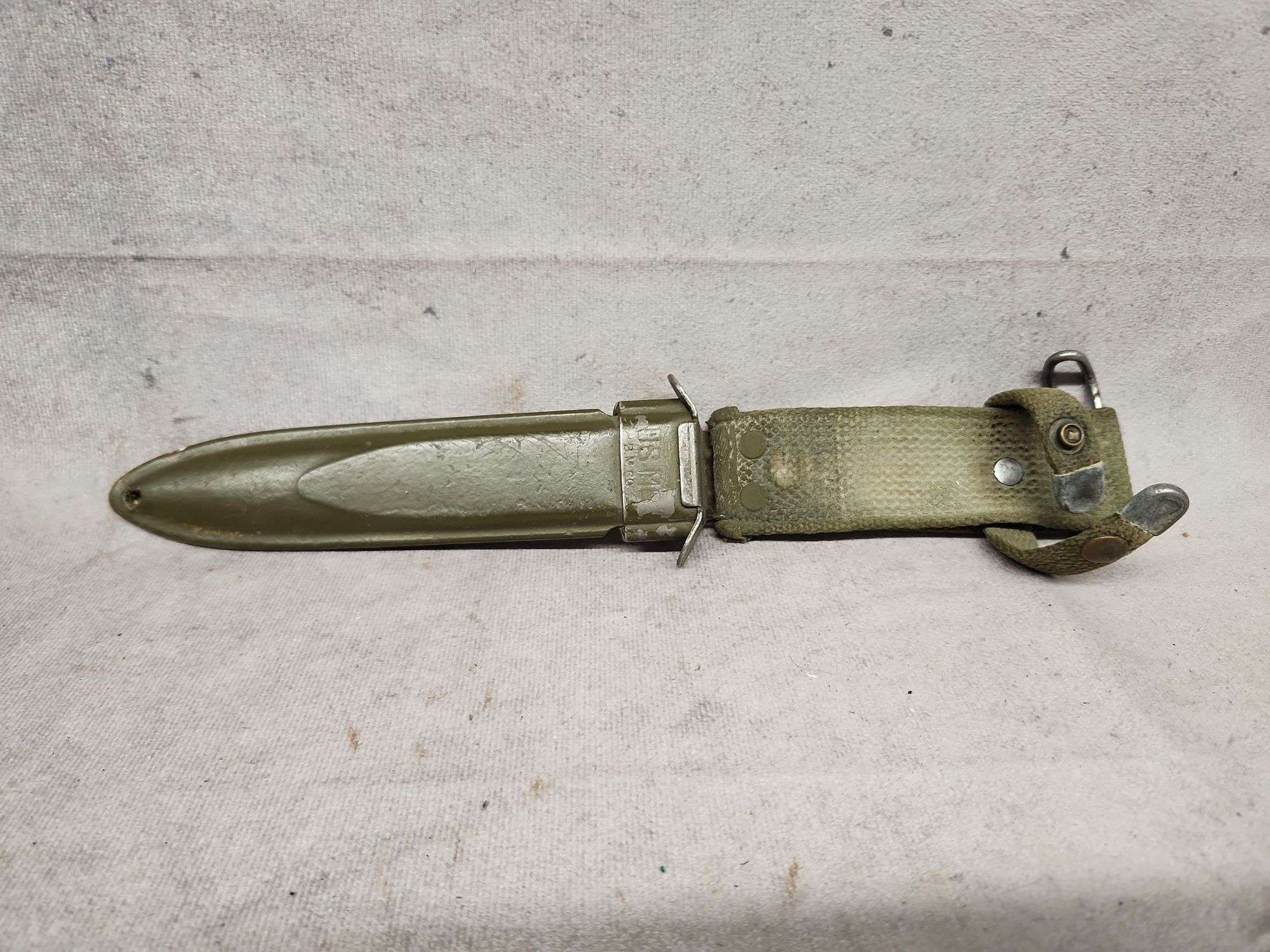 US Kiffe (Japan) M4 Bayonet w/M8 Scabbard - Aumann Auctions
