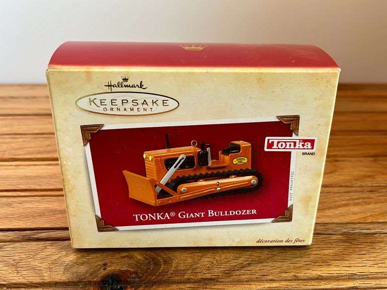 (4) Tonka Hallmark Ornaments NIB