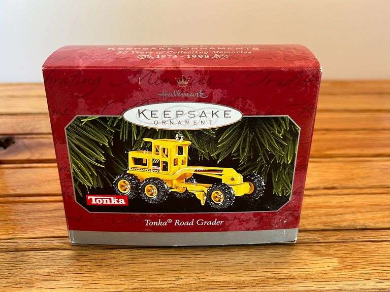 (4) Tonka Hallmark Ornaments NIB