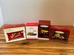 (4) Tonka Hallmark Ornaments NIB