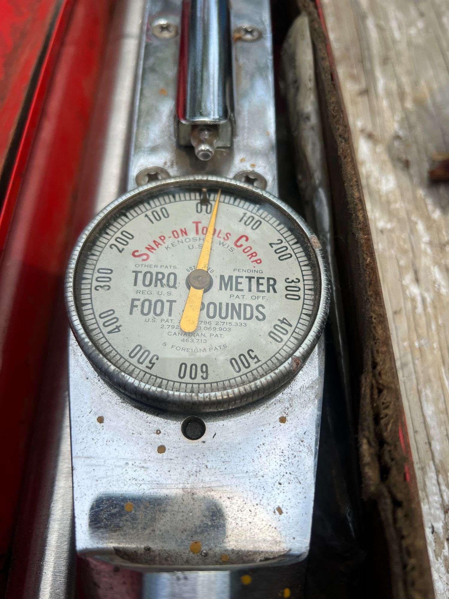 Vintage Snap On Torque Wrench - Aumann Auctions, Inc.