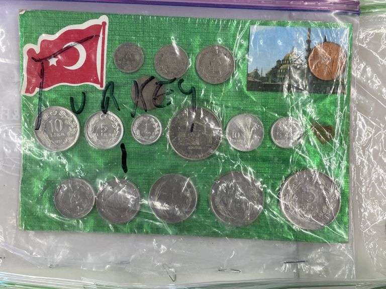 Mixed Bag of Foreign Coins