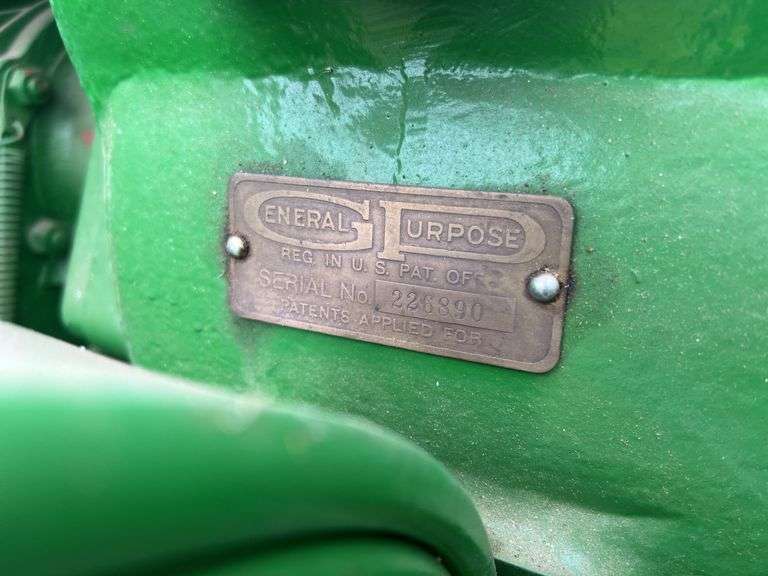 John Deere Model GP “Beaner”