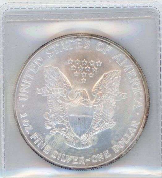 2005 Silver Eagle Dollar