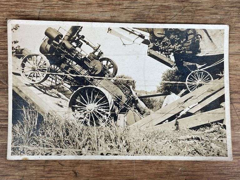 Minneapolis Steam Engine Photo Postcard