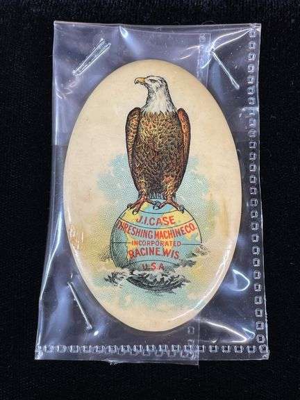 J.I. Case Threshing Machine Co. Pocket Mirror