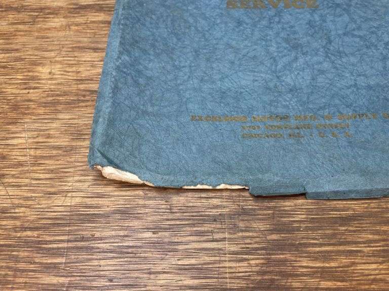 1930 Henderson Police Service Motorcycles Literature